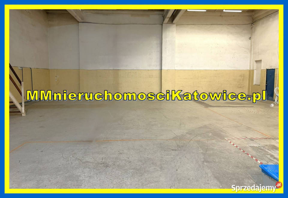 Hala ogrzewana do wynajęcia Katowice DTŚ w tym 360m2 śląskie