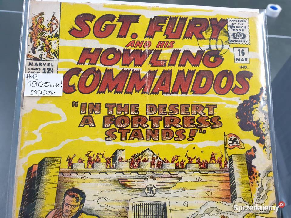 Sgt Fury His Howling Commandos komiks Marvel USA Gdynia