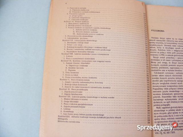 Metodyka nauczania języka niemieckiego Koczy Gro Książki do nauki języka obcego dolnośląskie Oborniki Śląskie