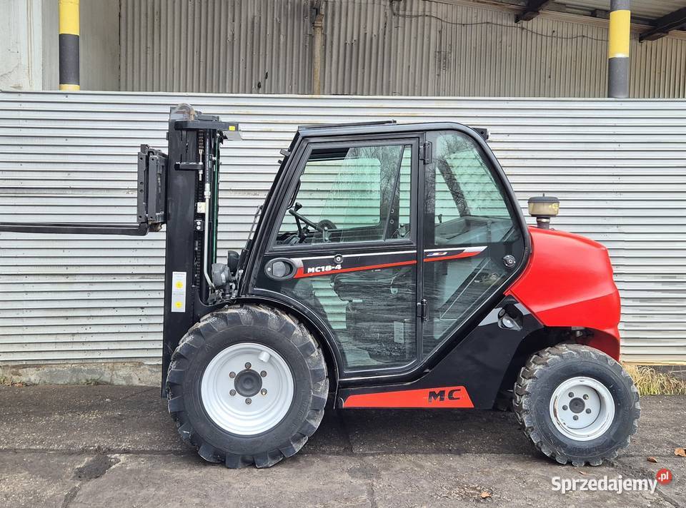 Manitou MC184 wózek terenowy 4x4 TRIPLEX 1600 kabina Rybnik sprzedam