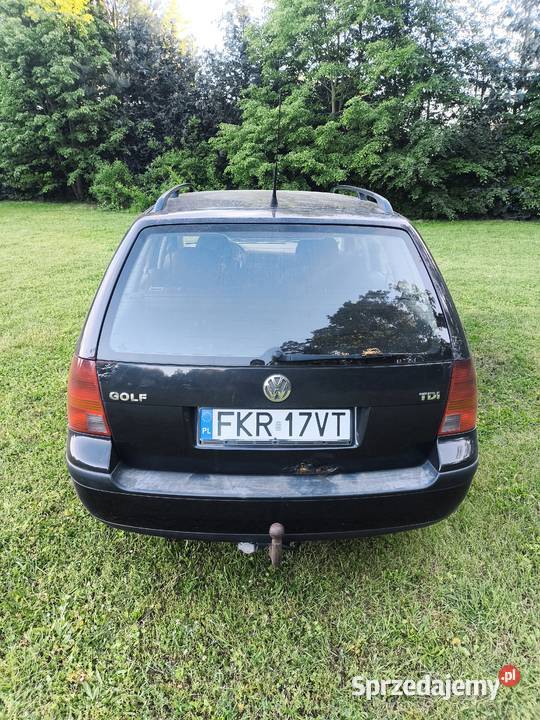 VW Golf 4 19 TDI 90 klima hak lubuskie Górzyca