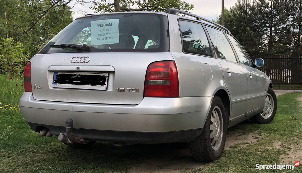Audi A4 B5 19 tdi kombi srebrny Siestrzeń sprzedam