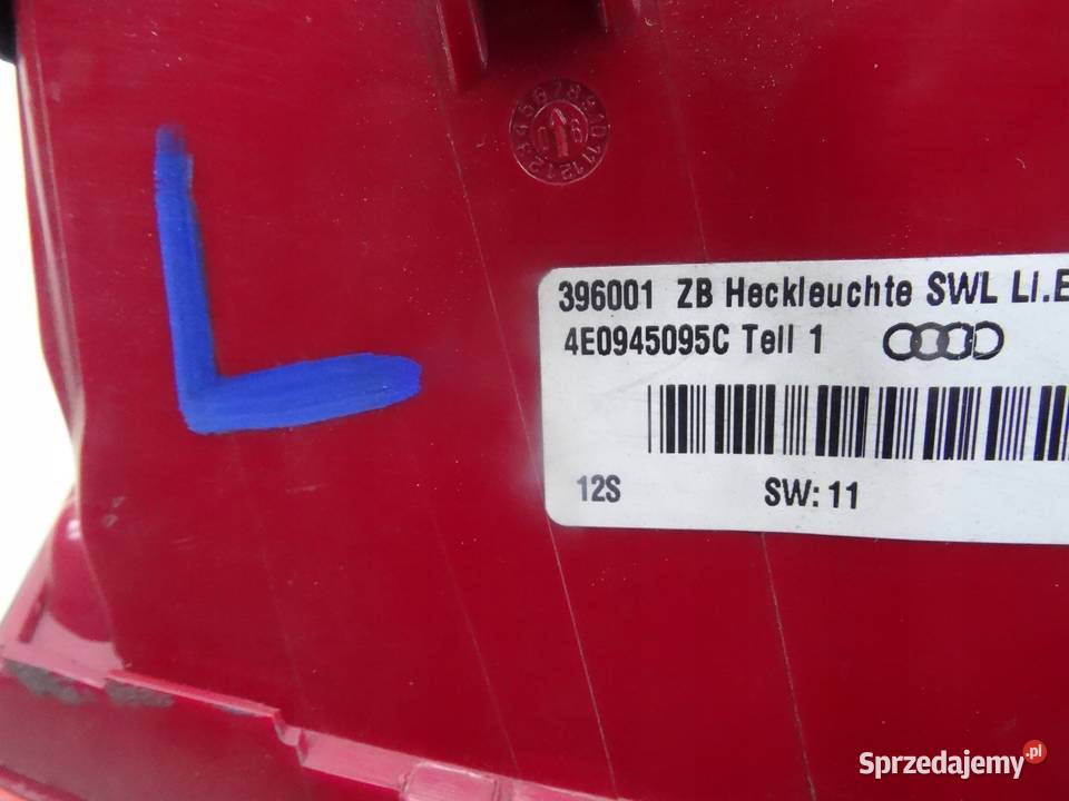 4E0945095C AUDI A8 D3 0307 KIERUNKOWSKAZ MIGACZ wielkopolskie Przemęt