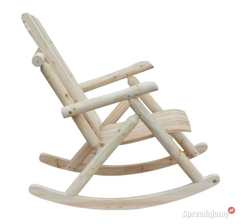 Fotel bujany drewniany Brzesko sprzedam