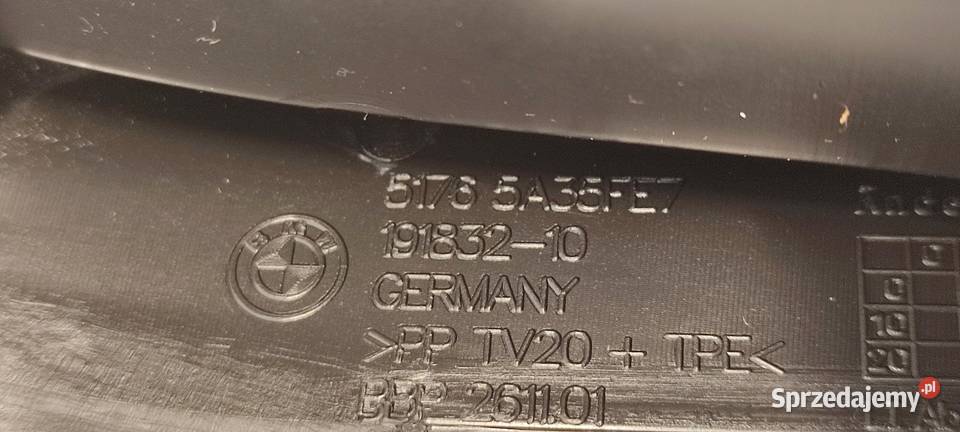 BMW F44 218I OSŁONA WYGŁUSZENIE BŁOTNIKA LEWE Części samochodowe sprzedam