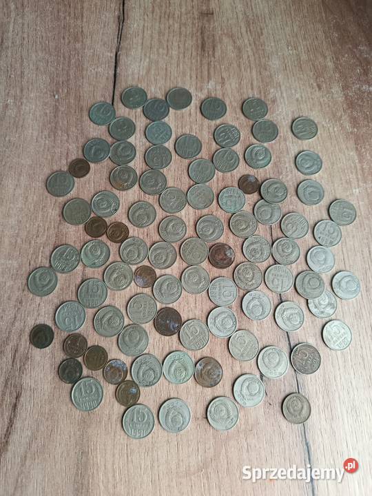 Monety stare cccp kopiejki 90 sztuk zestaw