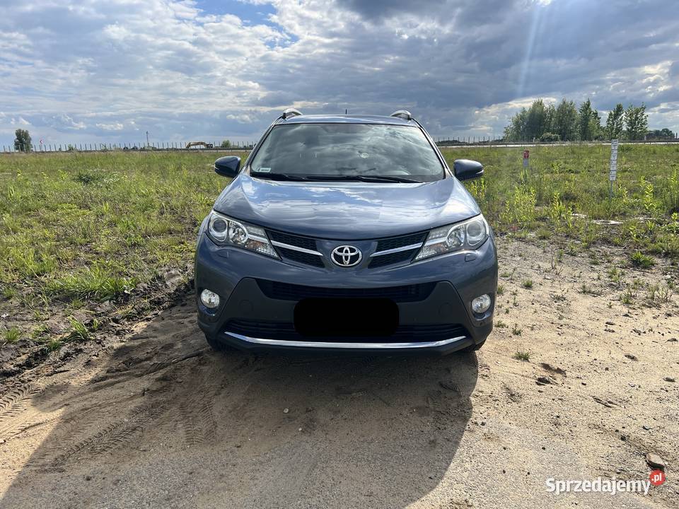 Toyota RAV4 4x2 d4d manual czerwona skóra Kobierzyce