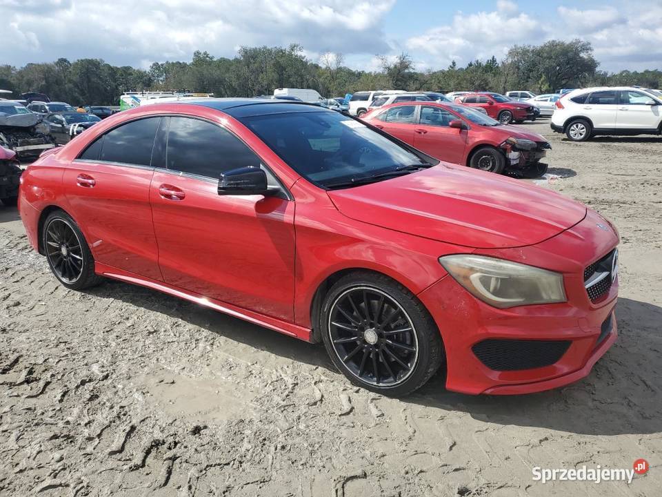 Mercedes CLA 250 skórzana tapicerka