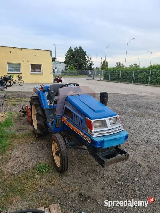 Traktorek Iseki Landhope TU200 z glebogryzarką Jarocin