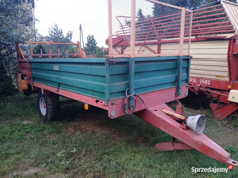 Sprzedam rozrzutnik obornika jednoosiowy nieuszkodzony Łomża