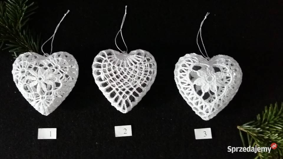 Ozdoby choinkowe na szydełku aniołki dzwonki Jaworzno sprzedam