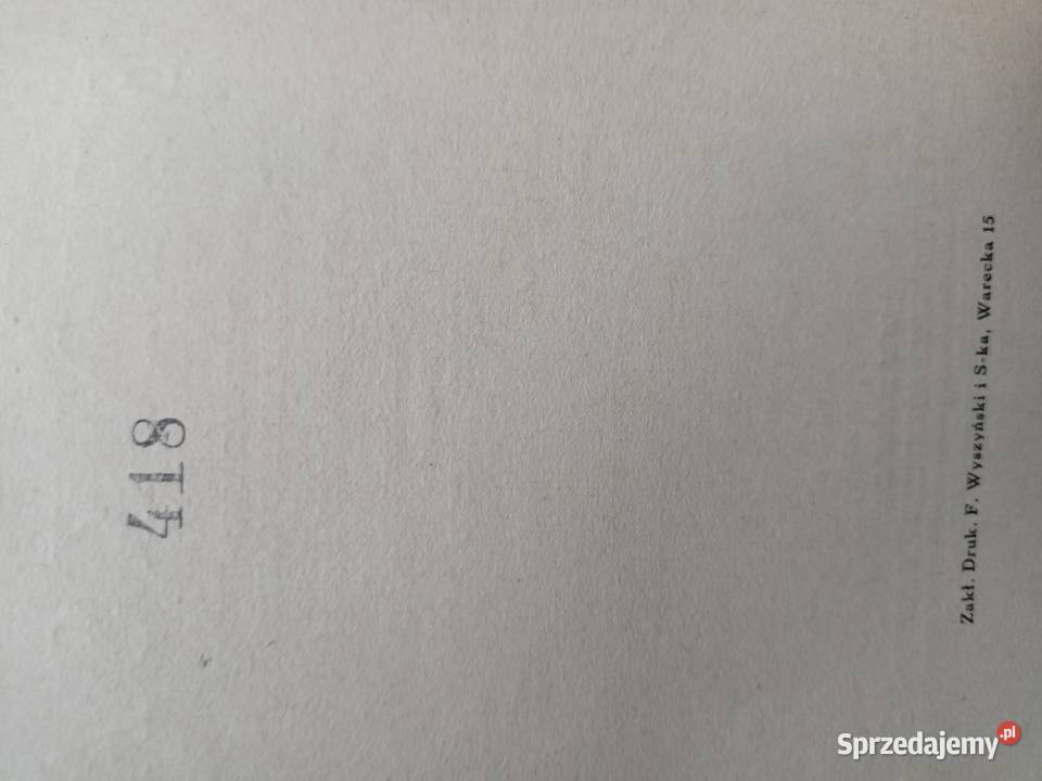 W krainie Sfinksa książki przedwojenne aukcje mazowieckie Warszawa sprzedam