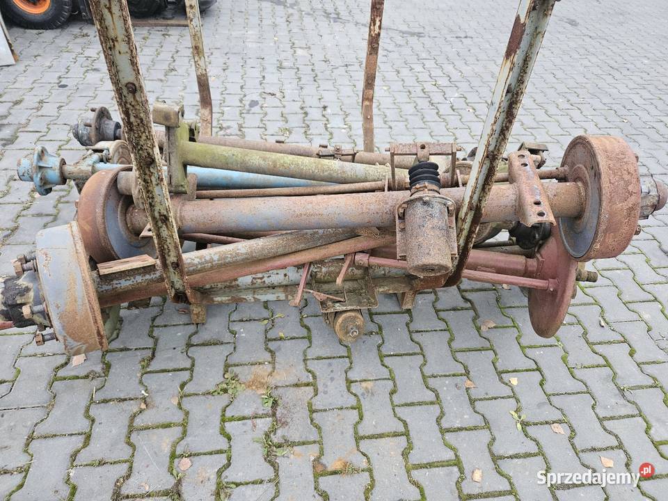 Oś do przyczepy rozrzutnika itp Stogniowice