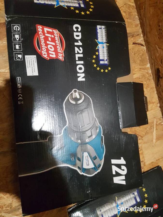 Wkrętarka akumulatorowa CD12 liion 2x AKU 12V wielkopolskie sprzedam