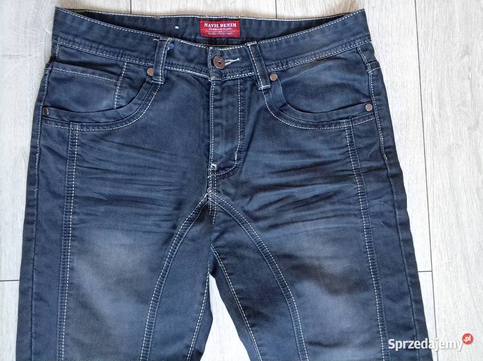 Spodnie męskie Navil Denim niebieski lubuskie Nowa Sól sprzedam
