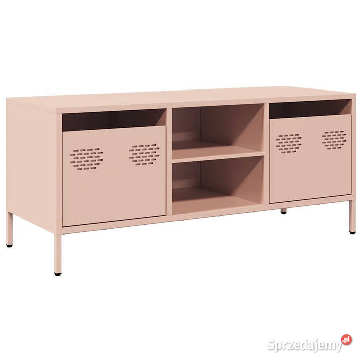 Szafka RTV różowa 1015x39x435 stal walcowana na Warszawa