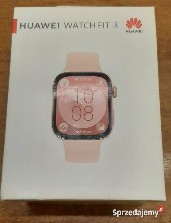 ZEGAREK HUAWEI WATCH FIT 3 wielkopolskie Konin