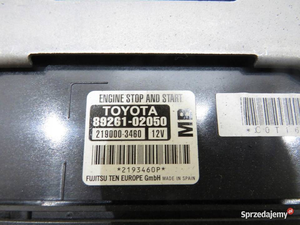 MODUŁ STEROWNIK START STOP AURIS II LIFT osobowe lubelskie sprzedam