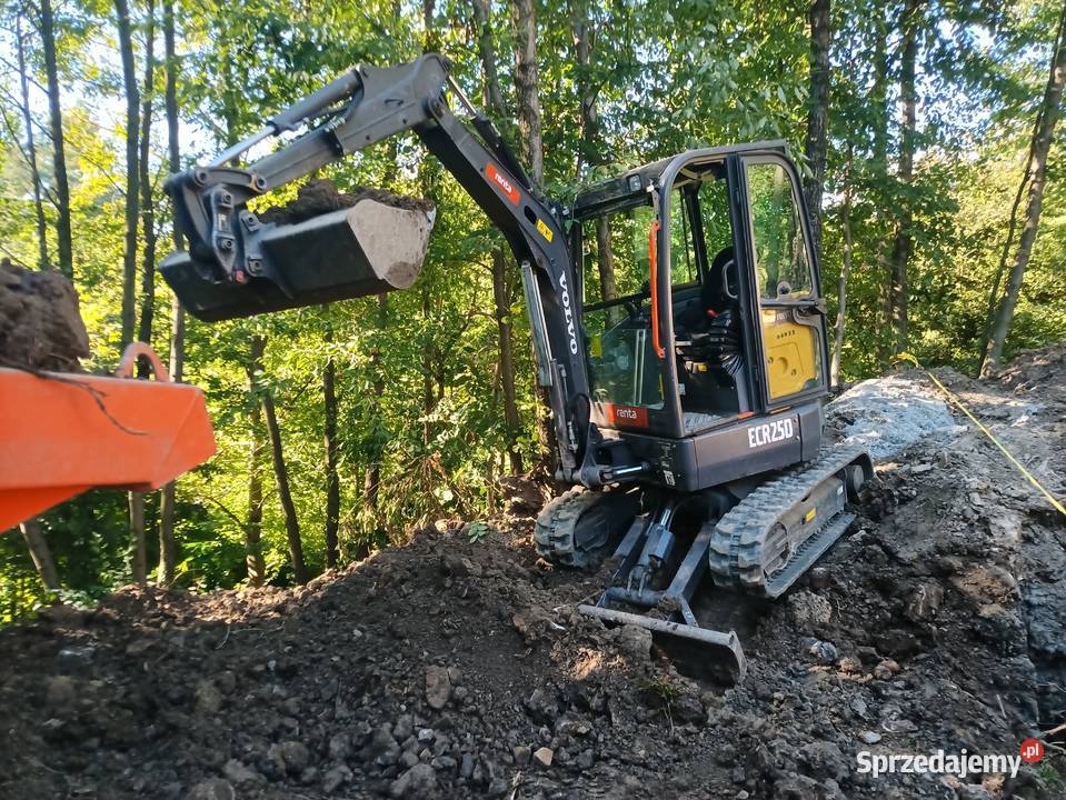 Usługi koparką 75 tony usługi koparką 25 tony Kraków