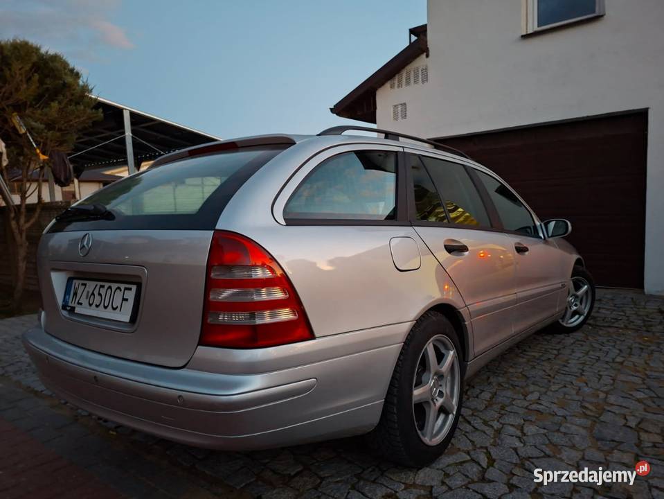 Mercedes C220 Diesel 2003 Automat Hak Szyberdach Klasa C Siedlce sprzedam