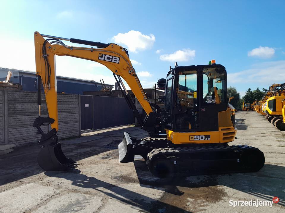 JCB 90Z2 2022R KOPARKA GĄSIENICOWA 9 TON CAT Koparki Maszyny budowlane Krotoszyn