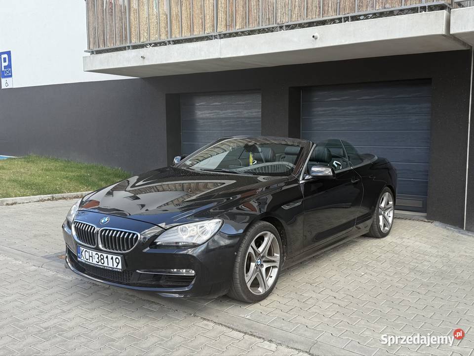 BMW 640d Cabrio lift zmiana elektrycznie ustawiane fotele Chrzanów