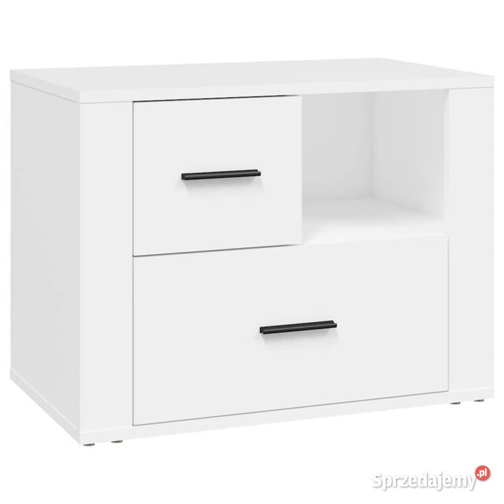 Szafka nocna biała 60x36x45 materiał Warszawa