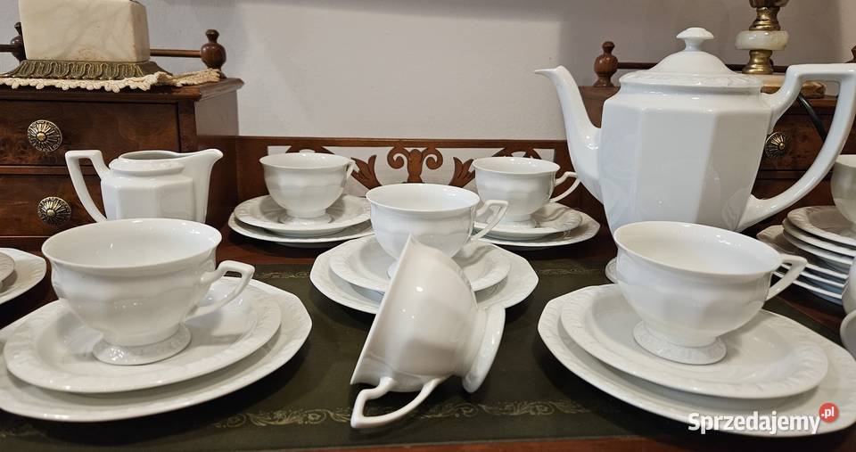Rosenthal Biała Maria serwis do kawy 9 osób Lublin
