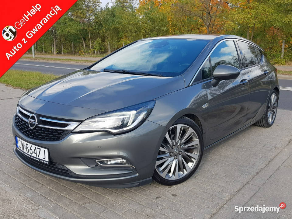 Opel Astra 14 Turbo Benzyna Klimatronik Navi wielofunkcyjna kierownica kujawsko-pomorskie Włocławek