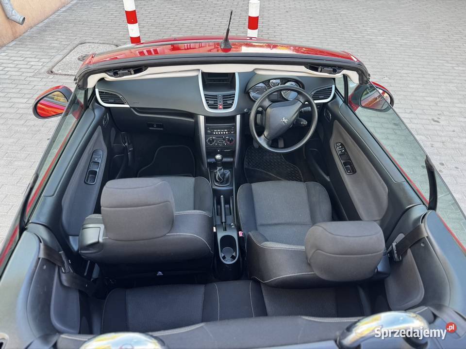 Peugot 207 cc 16 benz kabriolet zarejestrowany Żyrardów