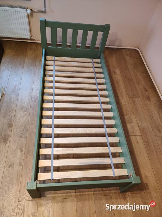 Nowe sosnowe łóżko drewniane 90x200 Nisko