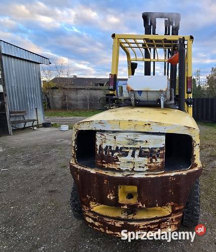 Wózek widłowy HYSTER H550XM udźwig 5ton 55 2006r gaz Warka