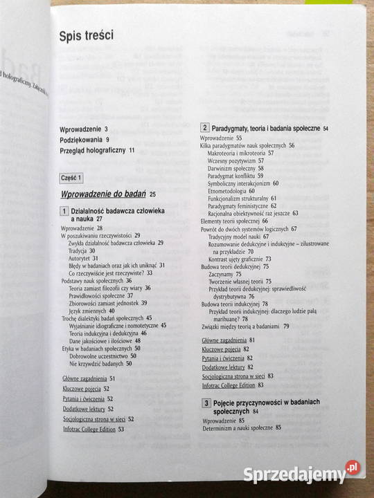 Badania społeczne w praktyce E Babbie Szczecin