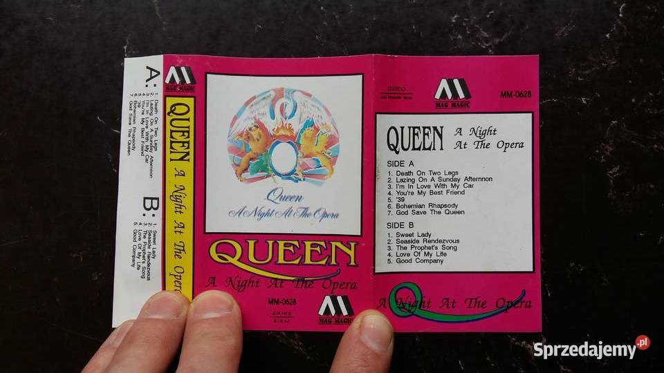 Kaseta Queen A Night at the Opera Siemiatycze sprzedam