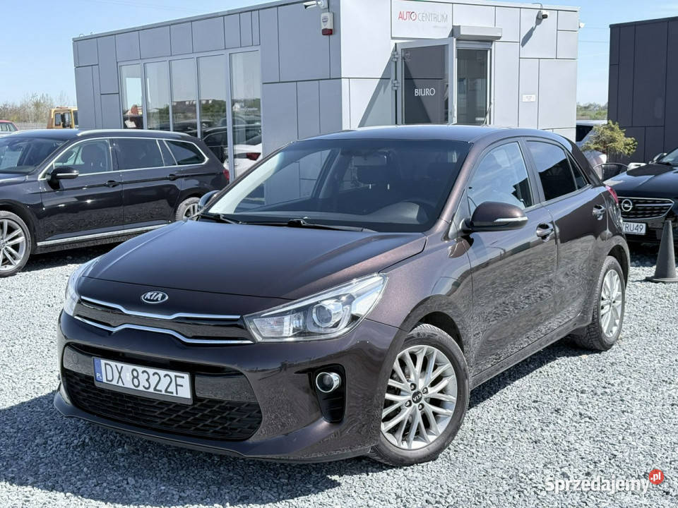 Kia Rio 14 16V MPI blue 100 2017r XL 89 możliwa zamiana Wojkowice