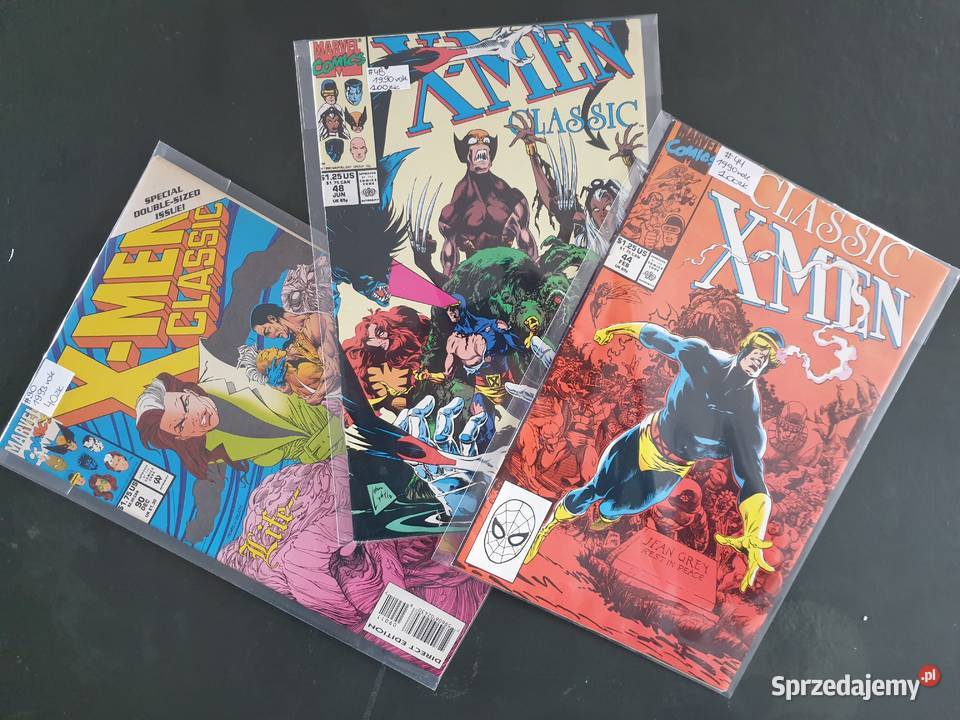Classic XMen 3 oryginalne komiksy Marvel USA Gdynia sprzedam