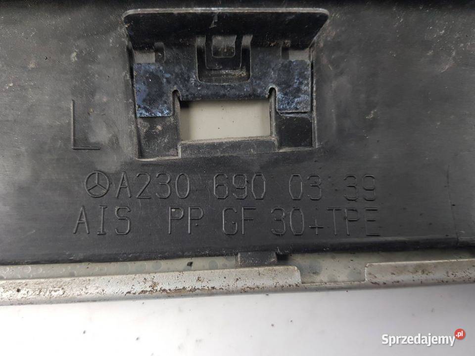 OSŁONY SŁUPKA PRZÓD 2306900339 SL 350 C744 R230