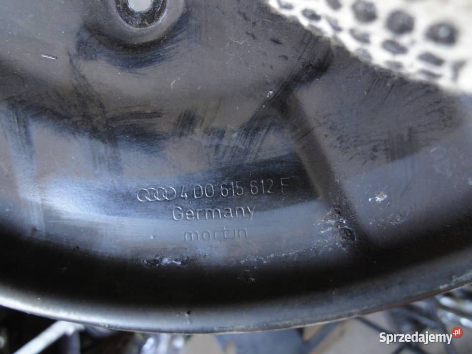 AUDI A8 D2 9902 OSLONA TARCZY HAMULCOWOWEJ TYL wielkopolskie Przemęt
