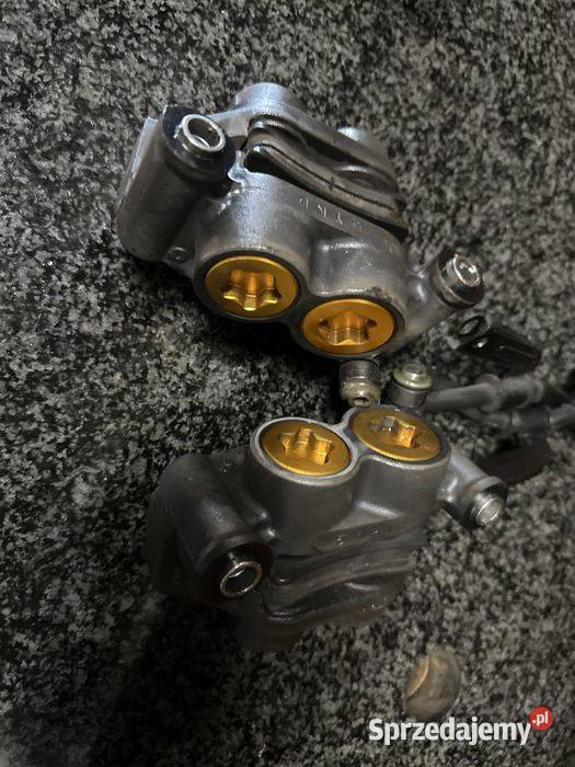 Zaciski Yamaha R6 RJ11 Oplot Komplet 20062007 Części i akcesoria motocyklowe wielkopolskie Poznań