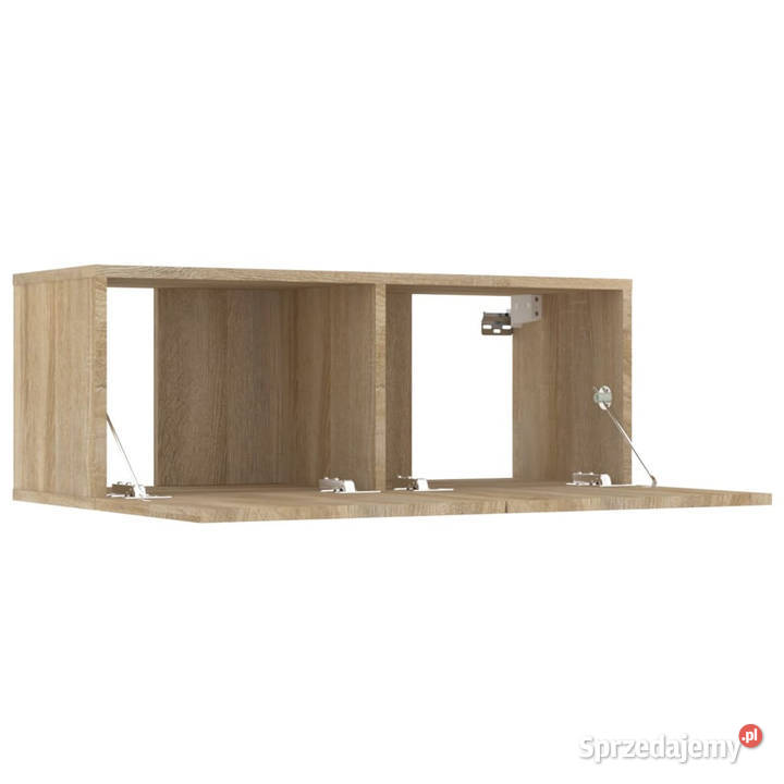 Ścienne szafki TV 2 dąb sonoma 80x30x30 WM804538 Warszawa