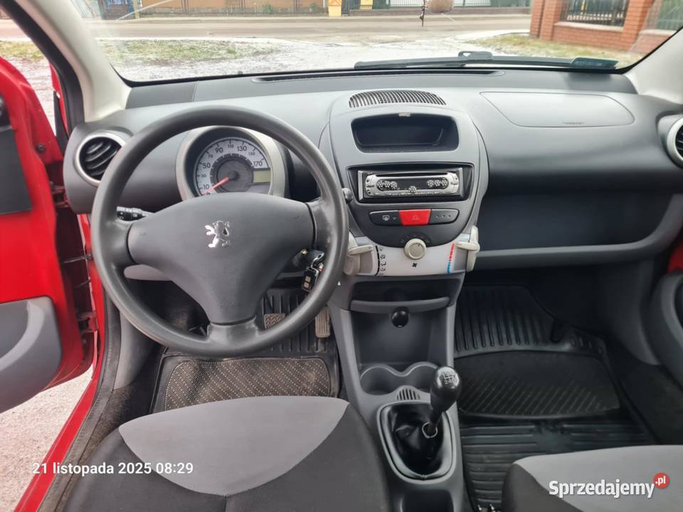 PEUGEOT 107 ładny długie opłaty 2007r benzyna Grajewo sprzedam