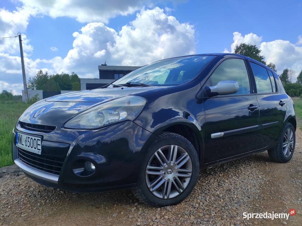 Renault Clio III Lift 2010 12 LPG bogata wersja wspomaganie kierownicy Myszków