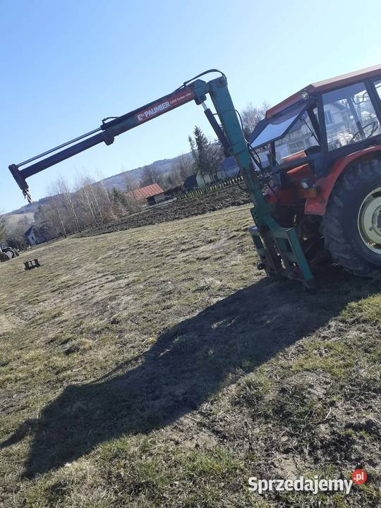 Dźwig żuraw do big bag nie tur ładowacz czołowy nieuszkodzony Pozostałe