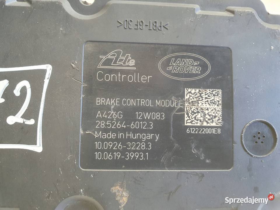 Land Rover L538 Evoque POMPA ABS hamulcowa osobowe Rudka