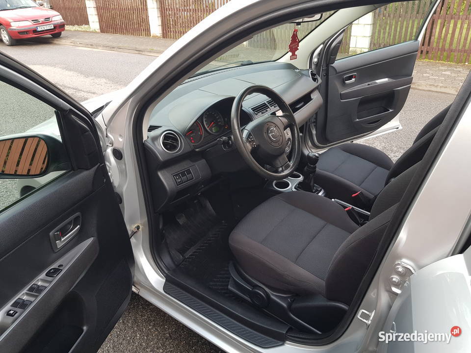 MAZDA 2 LIFT 14B OPŁACONY Z NIEMIEC BOGATA autoalarm Samochody osobowe Końskie