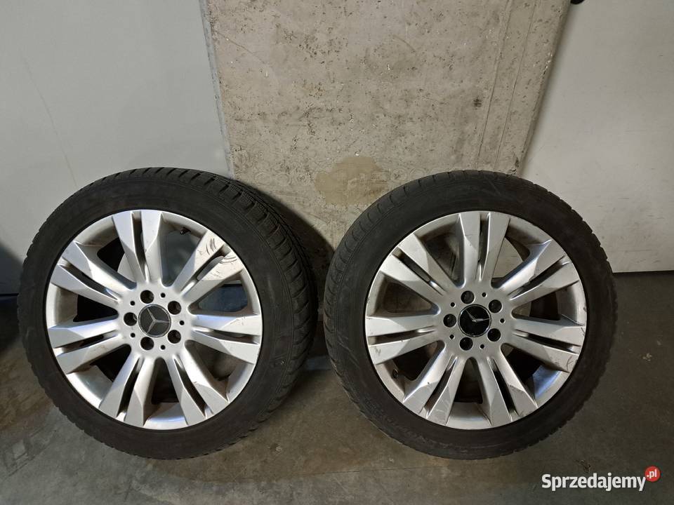 Felgi aluminiowe z oponami zimowymi 18 calowe Kraków sprzedam