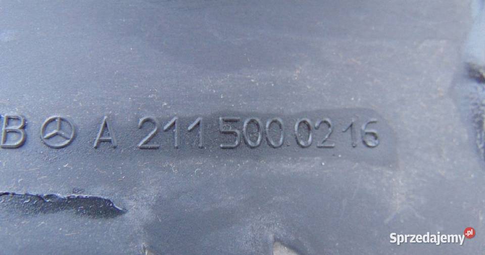 KIEROWNICA POWIETRZA MERCEDES E 350 W211 osobowe Nowy Tomyśl