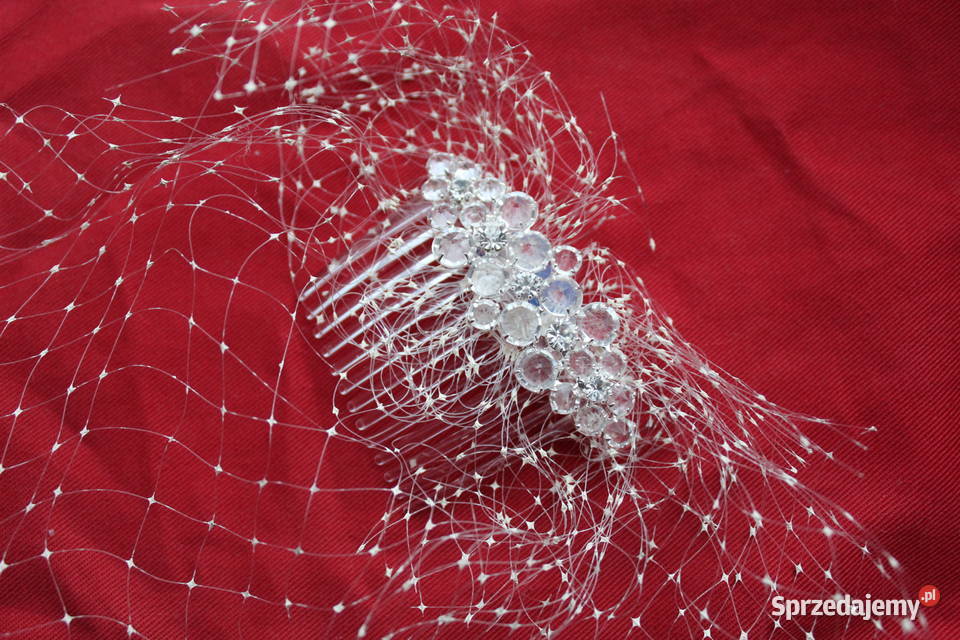 Woalka Ślubna Grzebień Stroik Ślubny Kristin śląskie Bielsko-Biała