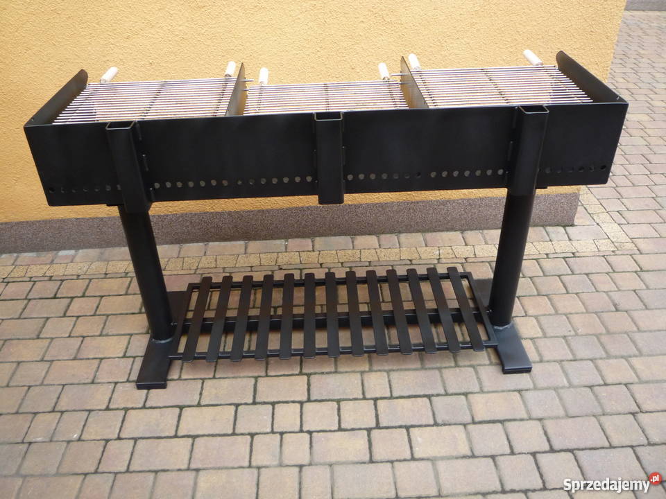 Gastronomiczny grill TRÓJKOMOROWYblacha 5 mm z Damasławek sprzedam