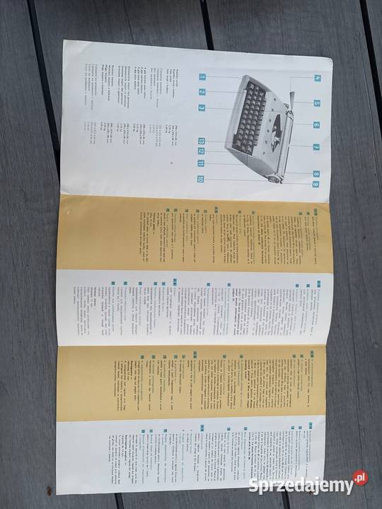 Maszyna do pisania Consul w idealnym stanie Antyki Poznań